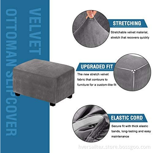 1-Piece Fit Stretch Rectangle Folding Storage Cover